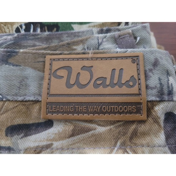 Vintage WALLS Advantage Timber Camouflage Pants Mens Size 44 Double Knee Hunting - Picture 10 of 12